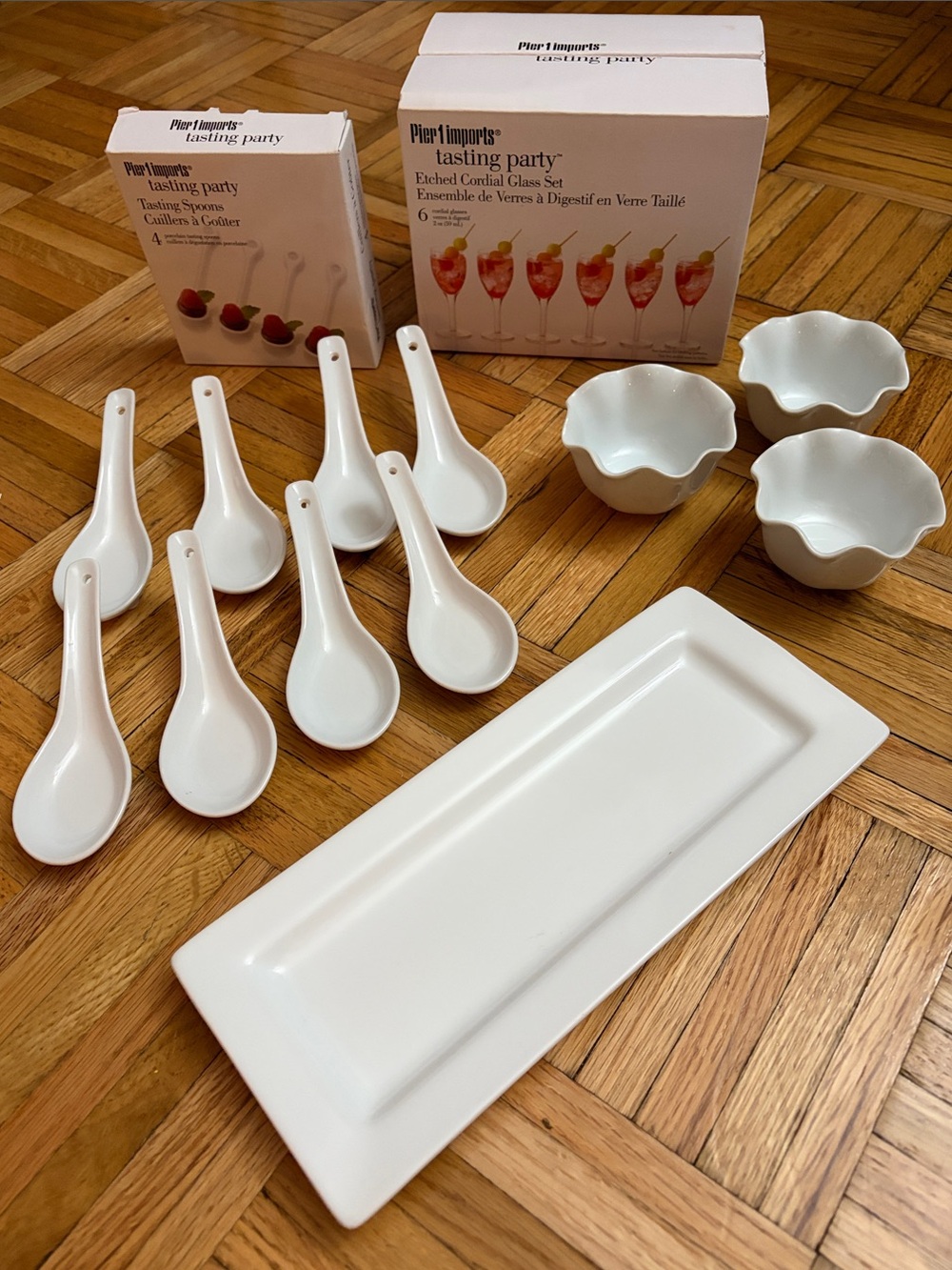 Pier 1 - Tasting Party Serveware - NEW / UNUSED